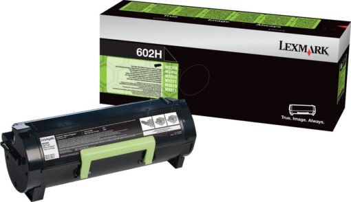 Lexmark 602H Γνήσιο Toner Laser Εκτυπωτή Μαύρο High Yield Return Program 10000 Σελίδων (60F2H00)