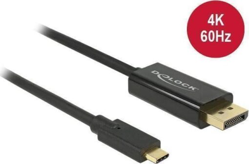 DeLock USB 3.1 USB-C male - DisplayPort 1m (85255)