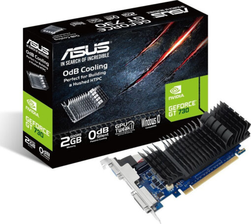 Asus GeForce GT 730 2GB Silent with Brackets