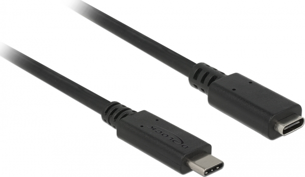 DeLock USB 3.1 USB-C male - USB-C female 60W 2m (85542)