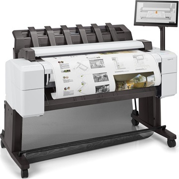 HP DesignJet T2600 Postscript MFP Plotter - 36'' (914mm) με Scanner - Image 2