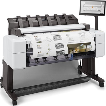 HP DesignJet T2600dr Postscript MFP Plotter - 36'' (914mm) με Scanner - Image 2