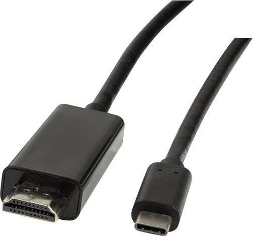 LogiLink HDMI 2.0 HDMI male - USB-C male 3m Μαύρο (UA0330)