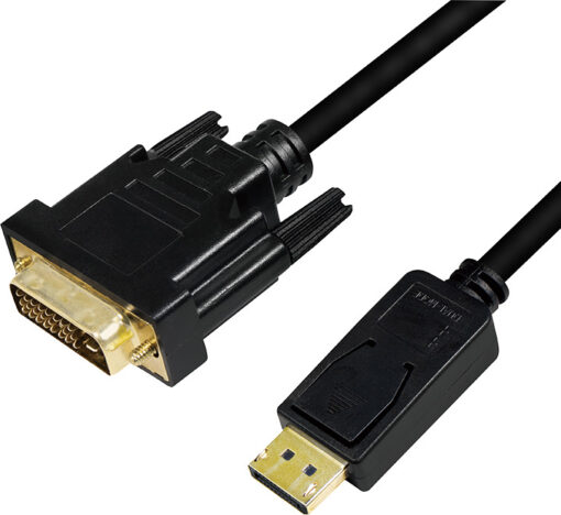 LogiLink Cable DVI-D male - DisplayPort male 2m (CV0131)
