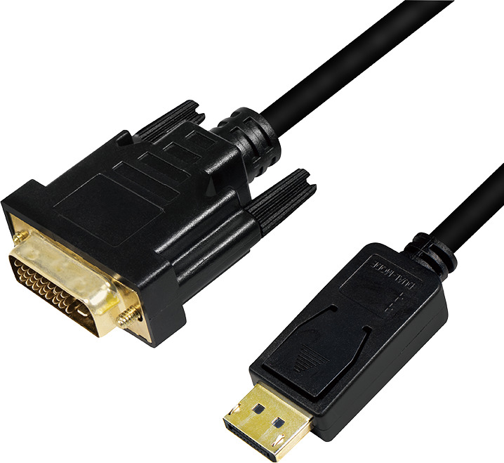 LogiLink Cable DVI-D male - DisplayPort male 2m (CV0131)