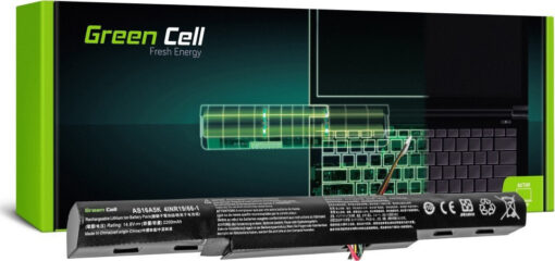 Green Cell Συμβατή Μπαταρία για Acer Aspire E15/E5-575/E5-575G/E με 2200mAh