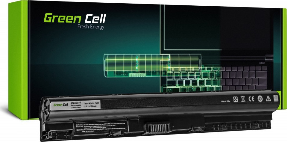 Green Cell Συμβατή Μπαταρία για Dell Inspiron 3451/3555/3558/5551 με 2200mAh