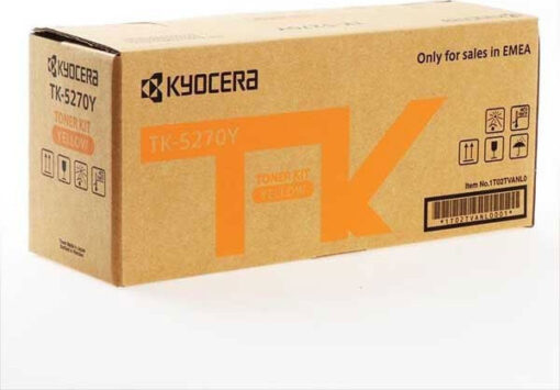 Kyocera TK-5270Y Γνήσιο Toner Laser Εκτυπωτή Κίτρινο 6000 Σελίδων (1T02TVANL0) - Image 4