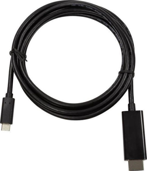 LogiLink HDMI 2.0 HDMI male - USB-C male 3m Μαύρο (UA0330) - Image 2