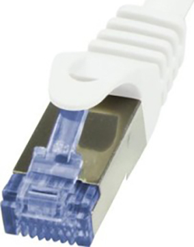 S/FTP Cat.6a Καλώδιο Δικτύου Ethernet 7.5m Λευκό