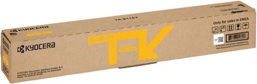 Kyocera TK-8115Y Γνήσιο Toner Laser Εκτυπωτή Κίτρινο 6000 Σελίδων (1T02P3ANL0) - Image 2
