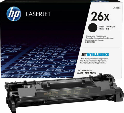 HP 26X Γνήσιο Toner Laser Εκτυπωτή Μαύρο High Yield 9000 Σελίδων (CF226X)