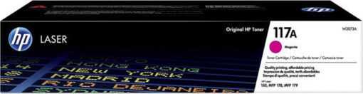 HP 117A Γνήσιο Toner Laser Εκτυπωτή Ματζέντα 700 Σελίδων (W2073A) - Image 2