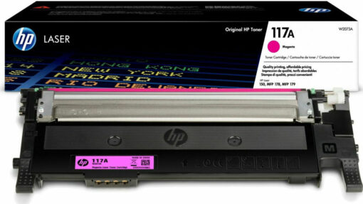 HP 117A Γνήσιο Toner Laser Εκτυπωτή Ματζέντα 700 Σελίδων (W2073A)