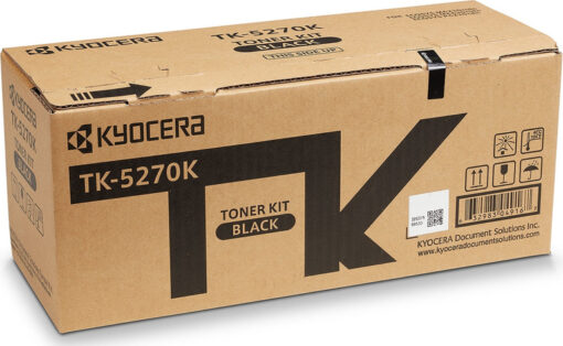 Kyocera TK-5270K Γνήσιο Toner Laser Εκτυπωτή Μαύρο 8000 Σελίδων (1T02TV0NL0) - Image 2
