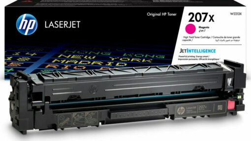 HP 207X Γνήσιο Toner Laser Εκτυπωτή Ματζέντα High Yield 2450 Σελίδων (W2213X)