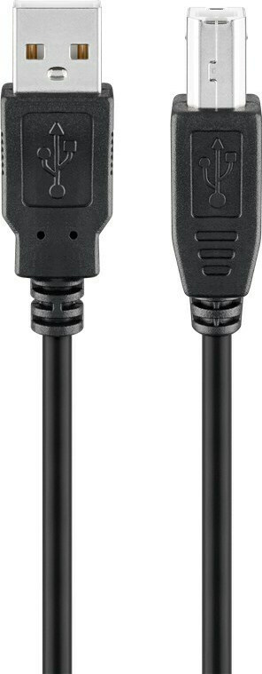Goobay USB 2.0 Cable USB-A male - Μαύρο 3m (93597)
