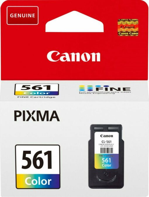 Canon CL-561 Γνήσιο Μελάνι Εκτυπωτή InkJet Πολλαπλό (Color) (3731C001)