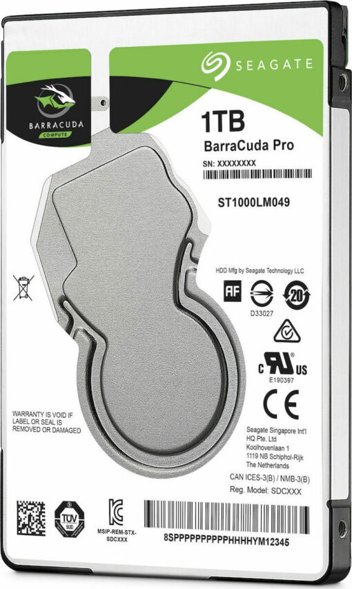 Seagate Barracuda Pro 1TB 2.5" 7200rpm ST1000LM049 - Image 2