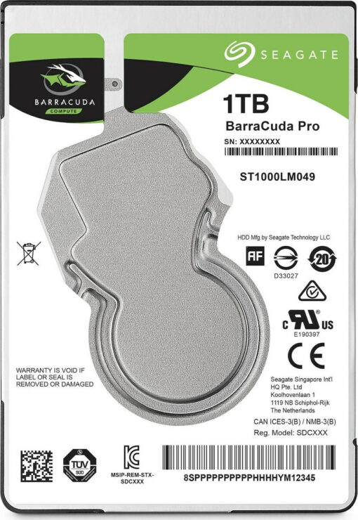 Seagate Barracuda Pro 1TB 2.5" 7200rpm ST1000LM049