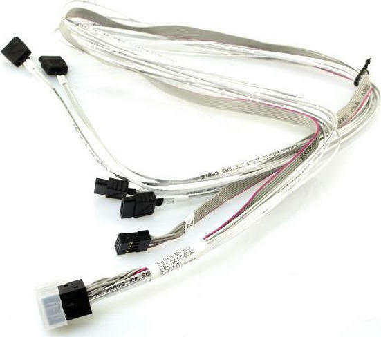Supermicro Καλώδιο mini SAS - 4 x SATA (CBL-SAST-0556)