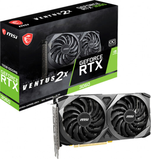 MSI GeForce RTX 3060 12GB Ventus 2X OC