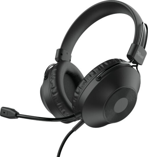 Trust HS-250 Over Ear Multimedia Ακουστικά με μικρόφωνο και σύνδεση USB-A - Image 2