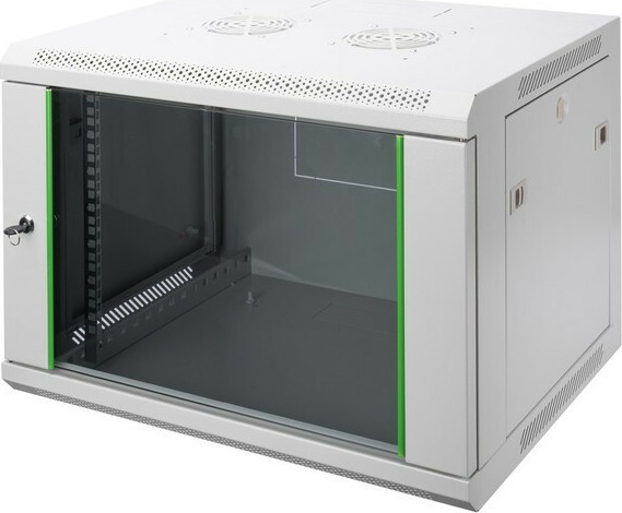Digitus Επιτοίχια Καμπίνα Rack 12U 60x45x63.8cm Γκρι