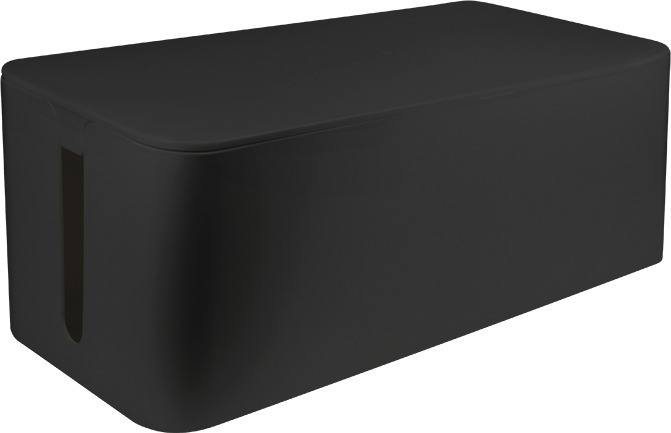 LogiLink Cable Management Box 407x157x133.5mm Μαύρο