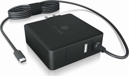 Icy Box IB-PS101-PD 90W με Καλώδιο USB-C