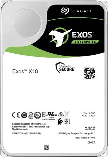 Seagate Exos X18 12TB 3.5" 7200rpm ST16000NM004J