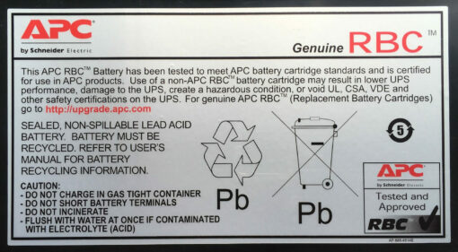 APC Replacement Cartridge 124 με Χωρητικότητα 9Ah και Τάση 24V 1τμχ - Image 2