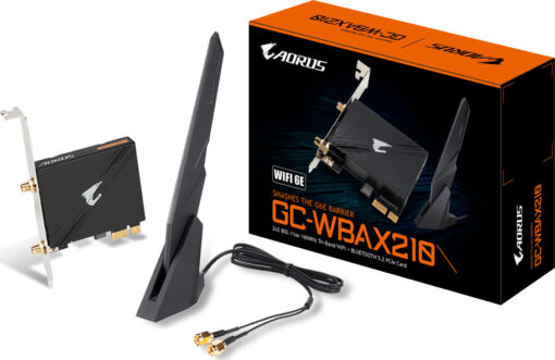 Gigabyte Ασύρματη Κάρτα Δικτύου Wi‑Fi 6 (2400Mbps) PCI-e