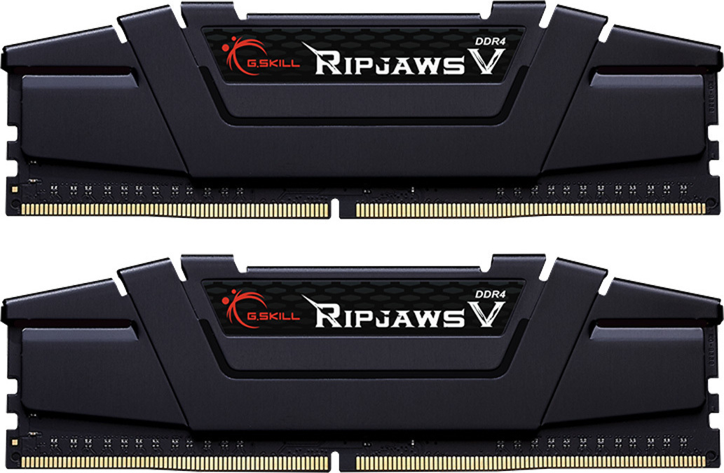 G.Skill Ripjaws V DDR4 32GB RAM με 2x16GB Modules και Ταχύτητα 3600 για Desktop F4-3600C18D-32GVK
