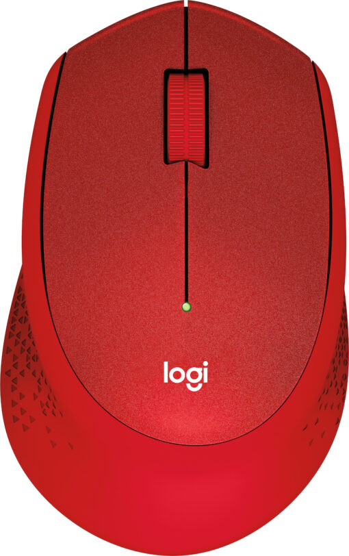 Logitech M330 Silent Plus Ασύρματο Mini Κόκκινο