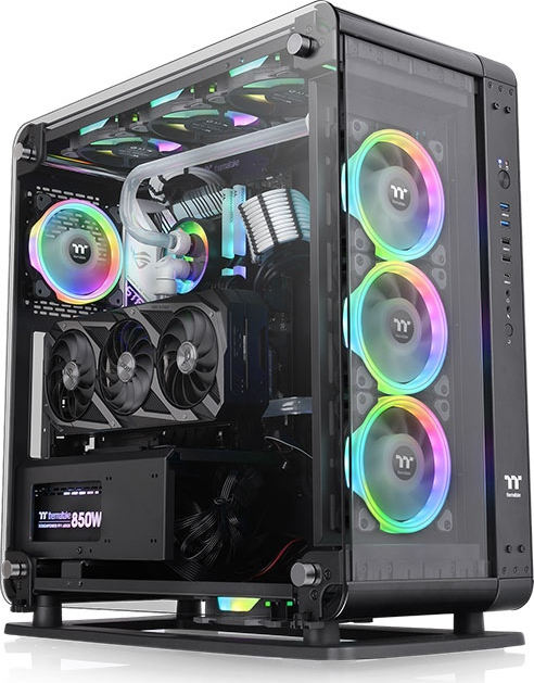 Thermaltake Core P6 Tempered Glass Gaming Midi Tower με Πλαϊνό Παράθυρο