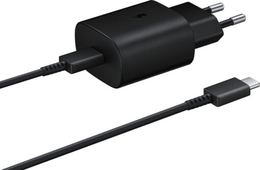 Samsung EP-TA800X Bulk USB-C 25W με Καλώδιο USB-C - USB-C