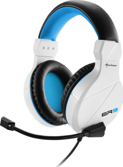 Sharkoon Rush ER3 Over Ear Λευκό