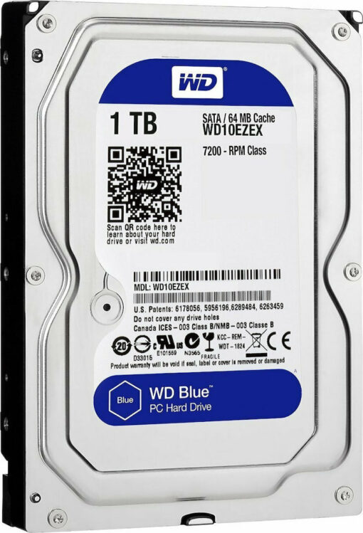 Western Digital Blue 1TB 3.5" 7200rpm WD10EZEX