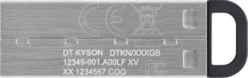 Kingston DataTraveler Kyson 128GB USB 3.2 Ασημί - Image 4