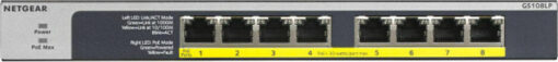 NetGear GS108LP Unmanaged L2 PoE+