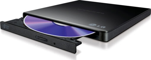 Hitachi-LG Data Storage Εξωτερικός Οδηγός Εγγραφής/Ανάγνωσης CD/DVD για Laptop / Desktop Μαύρο