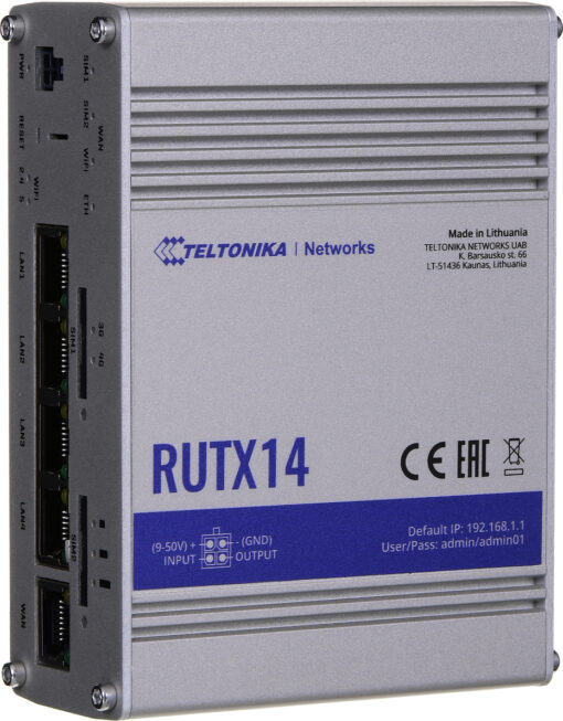 Teltonika RUTX14 Ασύρματο 4G Mobile Router