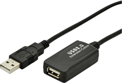 Digitus USB 2.0 Cable USB-A male - USB-A female 5m (DA-70130-4)