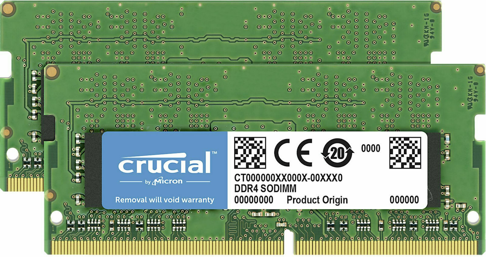 Crucial 64GB DDR4 με 2 Modules (2x32GB) (CT2K32G4SFD832A)