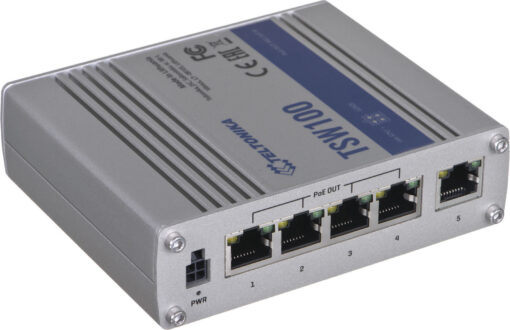 Teltonika TSW100 Switch 5x RJ45 1000Mb/s, 4x PoE - Image 5