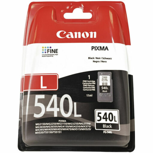 Canon PG-540L Γνήσιο Μελάνι Εκτυπωτή InkJet Μαύρο (5224B010)