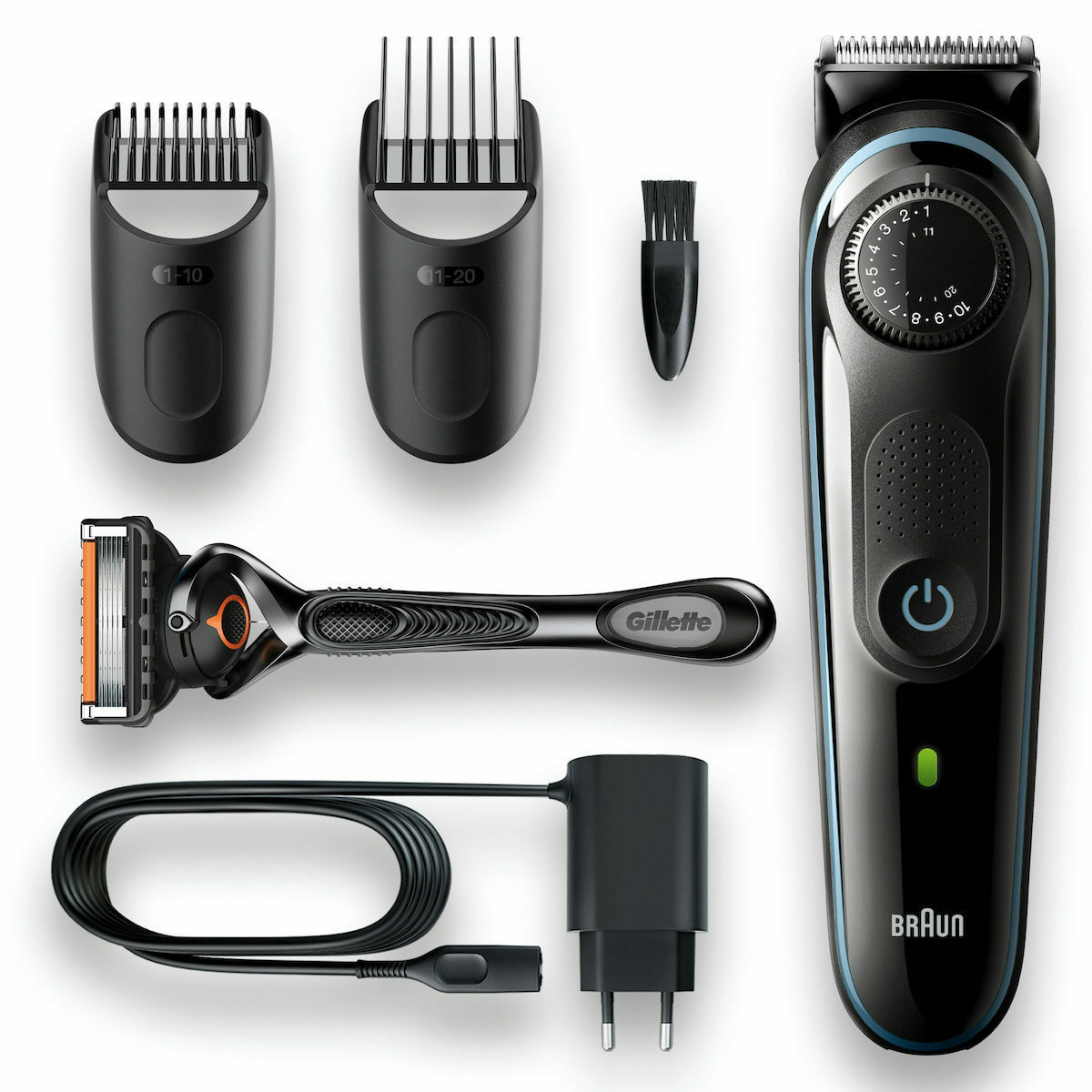 Braun BT3040 Σετ Κουρευτικής Μηχανής All Black BT5340 - Image 5