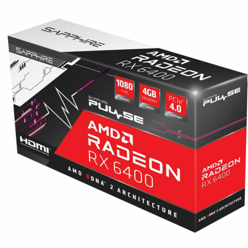 Sapphire Radeon RX 6400 4GB Pulse LP