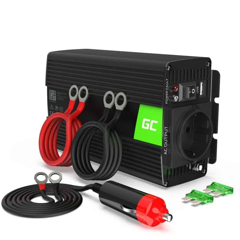 Green Cell Inverter Αυτοκινήτου 300W για 12V DC με 1xUSB